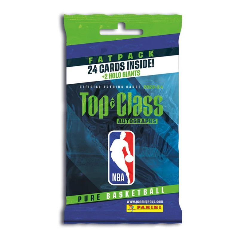 Panini Card Packets Top Class 24 NBA Fat Pack - تجميعة